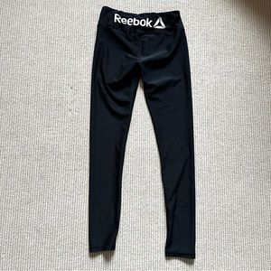 Reebok Leggings Black/White Size S